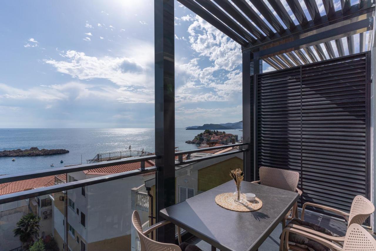 Vista Seaview Appartement Sveti Stefan Buitenkant foto